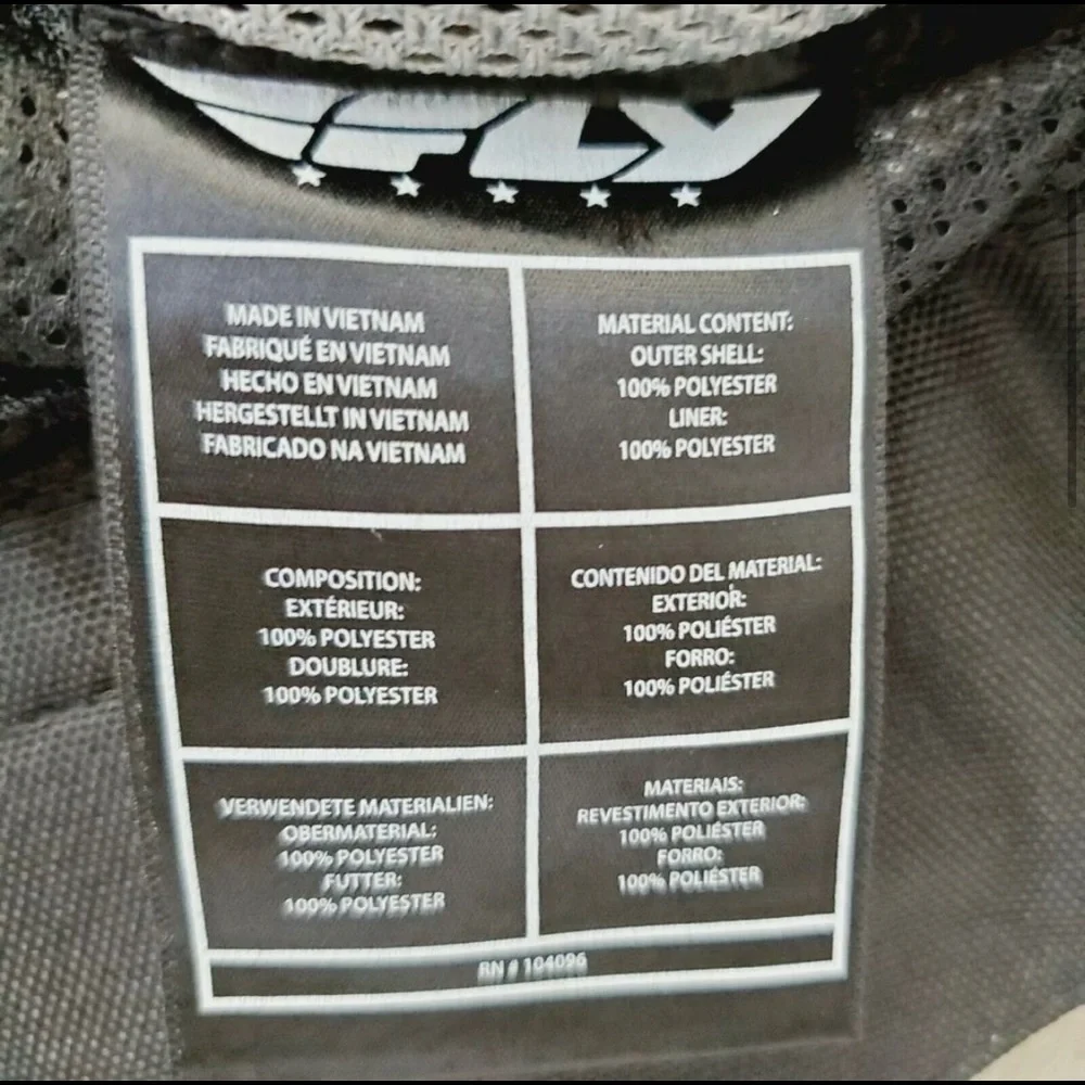 Fly Racing Men's Motorcycle Jacket Small - Picture 10 of 10